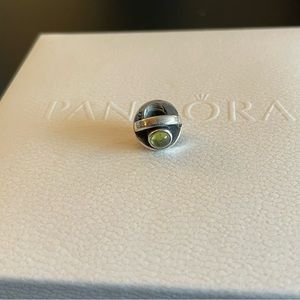 Pandora Charm - green gem